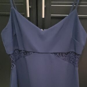 Michael Kors Blue Midi Dress